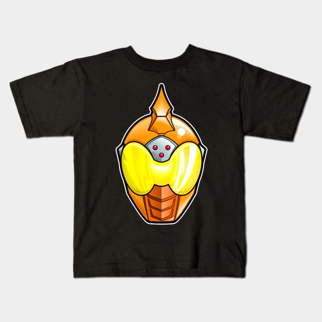GodPunk Headshot Kids T-Shirt by GodPunk